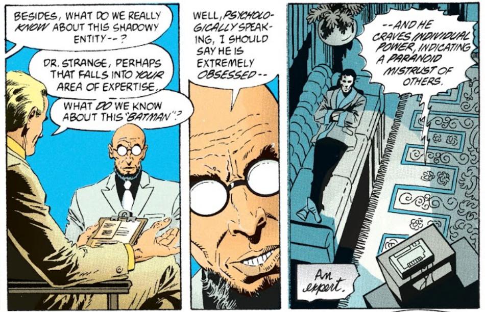 Comic book panel